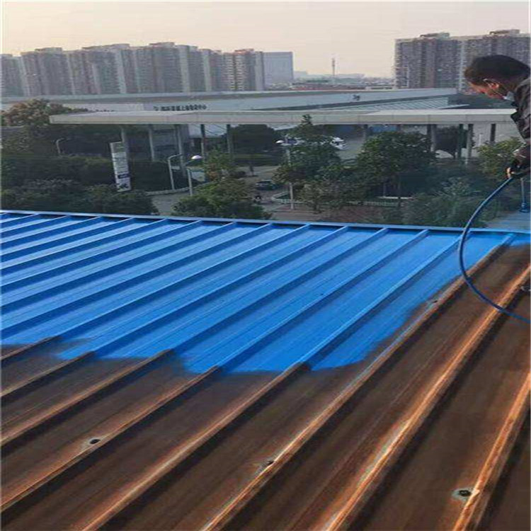 明光彩钢瓦喷漆翻新服务